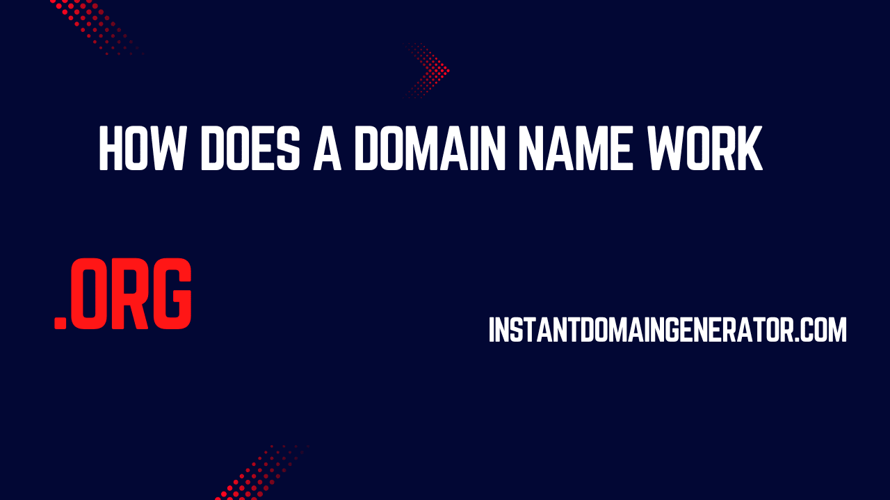How Does a Domain Name Work