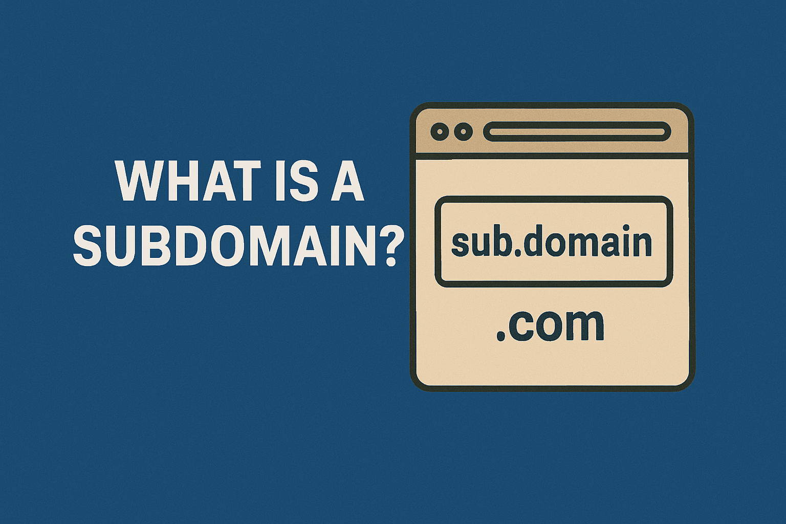 What Is a Subdomain
