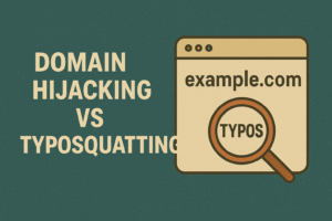 Domain Hijacking vs Typosquatting