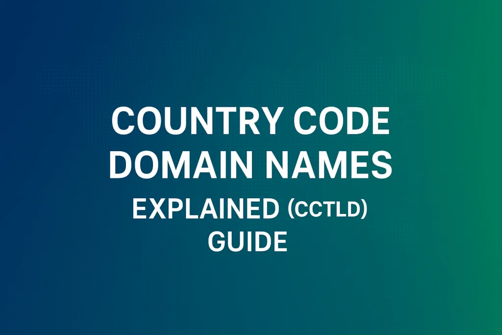 Country Code Domain Names