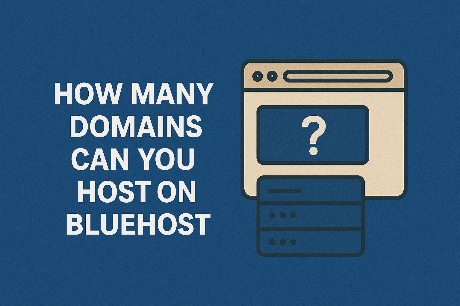 How Many Domains Can You Host on Bluehost?